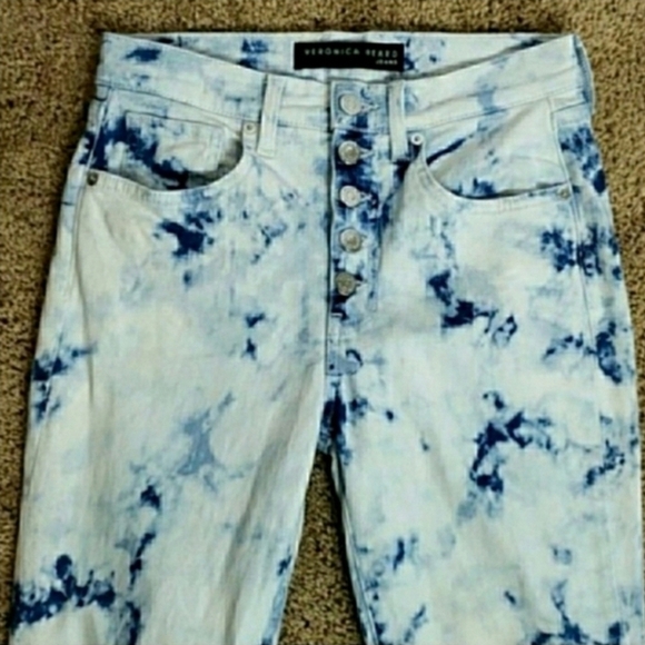 Veronica Beard | Debbie High Rise Tye-Dye Skinny Jeans Size 27 or 4 - Picture 2 of 9